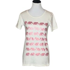 J. Crew Factory Metallic Elephant Collector T-Shirt Size XXS